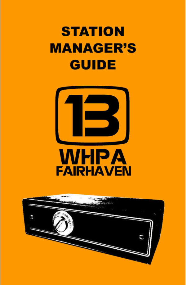 Station Manager's Handbook